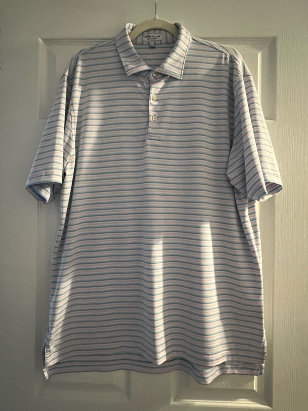Men’s Peter Millar Striped Polo L